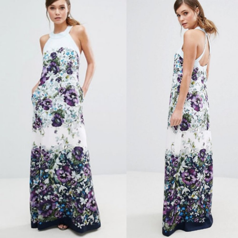 HP🌸TED BAKER Entangled Enchantment Ziloh Maxi - Picture 3 of 4